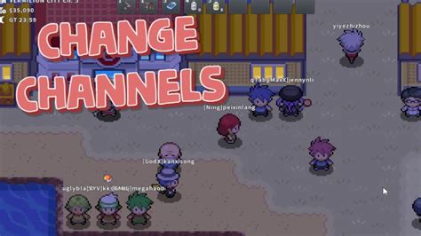how to change channel in pokemmo  Screenshot
